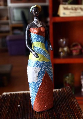 Originales creaciones de basura con uso decorativo