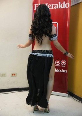 'Campanita' Flores, la angelical bailarina que enamora a Honduras