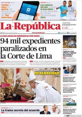 Las portadas navideñas del mundo