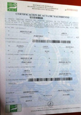 Registro nacional confirma identidad de extraditable