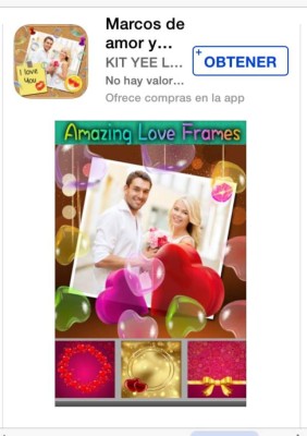 Cinco aplicaciones románticas
