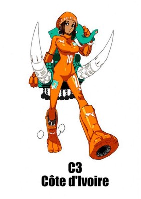 Los 32 equipos del Mundial como chicas animé&nbsp;&nbsp;&nbsp;