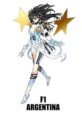 Los 32 equipos del Mundial como chicas animé&nbsp;&nbsp;&nbsp;