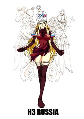 Los 32 equipos del Mundial como chicas animé&nbsp;&nbsp;&nbsp;