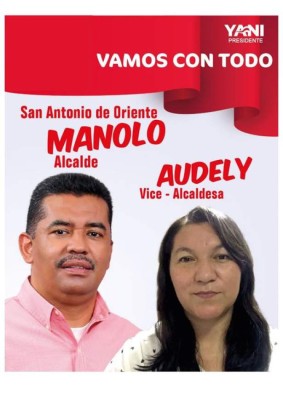 Los rostros de los virtuales ganadores de las alcaldías de Francisco Morazán