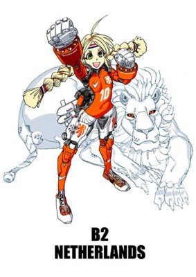 Los 32 equipos del Mundial como chicas animé&nbsp;&nbsp;&nbsp;