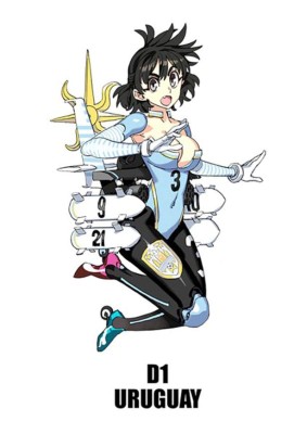 Los 32 equipos del Mundial como chicas animé&nbsp;&nbsp;&nbsp;