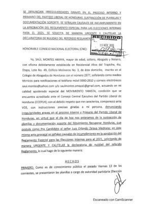 Yani Rosenthal quiere anular el reglamento del CCEPL