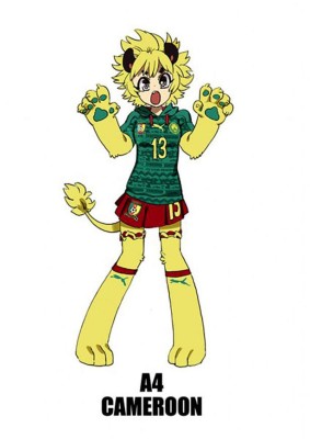 Los 32 equipos del Mundial como chicas animé&nbsp;&nbsp;&nbsp;