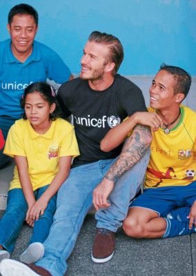 El embajador David Beckham
