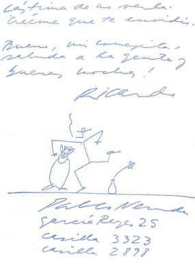 En busca de las cartas perdidas de Neruda