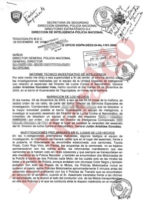 Testigos queman a policías por crimen de Julián Arístides González