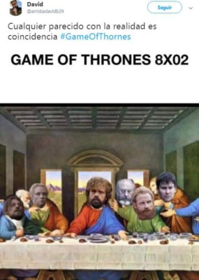Los divertidos memes del segundo episodio de Game Of Thrones en su última temporada