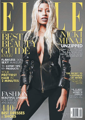 FOTOS: Nicki Minaj, más sensual que nunca en la revista Elle