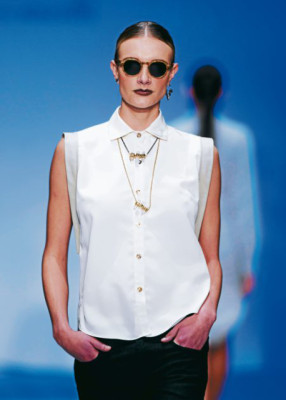 Armonía de colores en las colecciones en Fashion Week México