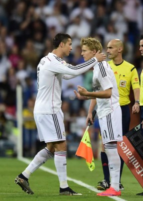 Odegaard, el más joven en jugar con Real Madrid en Liga