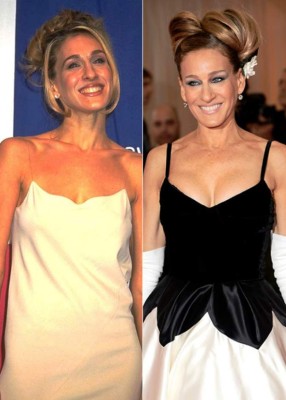 El antes y después de las bubis de las famosas