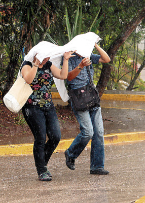 Fuertes lluvias se esperan hoy en Honduras
