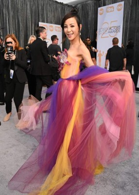 FOTOS: Los looks de los famosos en la alfombra de los SAG Awards