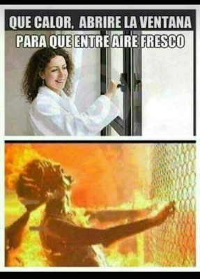Ola de calor despierte el humor de hondureños con divertidos memes