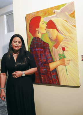 Los sueños de Dinora Cruz en exposición pictórica