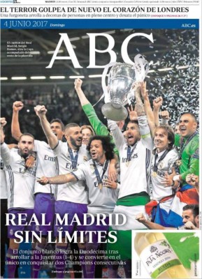 'Son leyenda': la prensa española alaba al Real Madrid por su 'Duodécima'