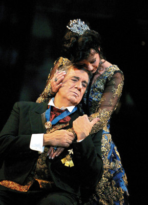 Plácido Domingo, el tenor de voz apasionada