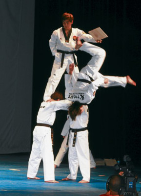 Espectacular show de K-Tigers en Tegucigalpa