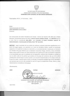 Ni el proceso de ascenso se respeta en la policía