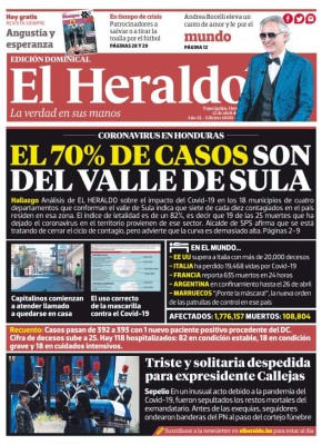 El 70% de casos son del Valle de Sula