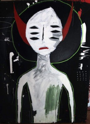 Las pinceladas del hondureño Legan Rooster