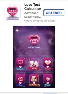 Cinco aplicaciones románticas