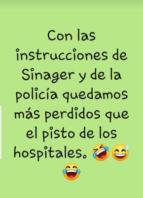 Los divertidos memes por nuevas medidas de circulación en Honduras