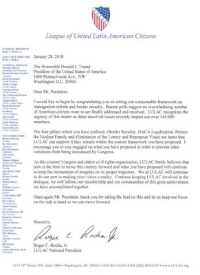 Controversia por carta de líder de grupo hispano a Donald Trump