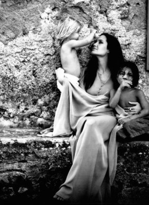 Las íntimas fotos que reveló Brad Pitt de Angelina Jolie