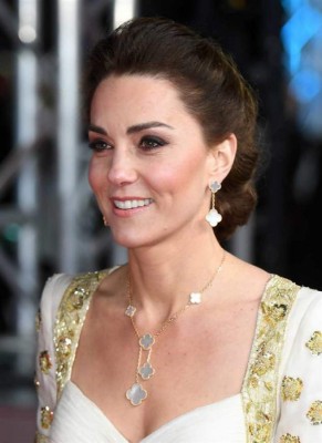 FOTOS: Así lució Kate Middleton en los BAFTA 2020 con vestido reciclado
