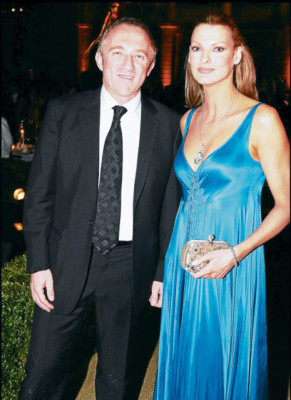 Evangelista y Pinault a pleito por alimentos