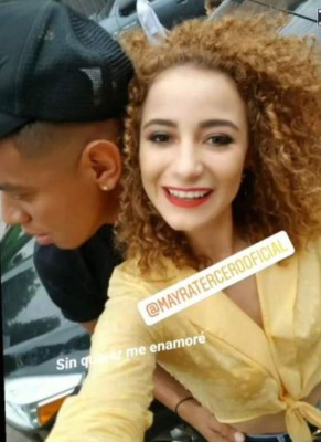 FOTOS: Así es la presentadora hondureña que flechó al portero de Marathón, Denovan Torres