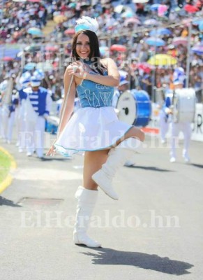Honduras: Las palillonas más bellas de los desfiles patrios 2016