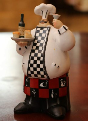 Adornos de chef para cocina