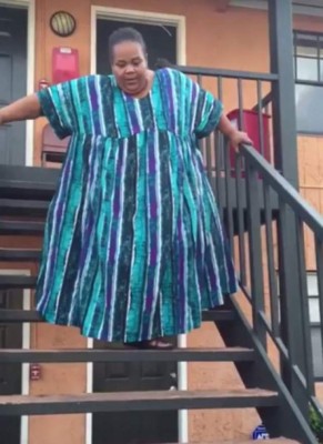 Cuerpo con 230 kilos menos