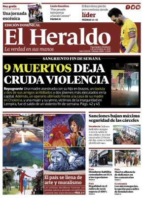 9 muertos deja cruda violencia