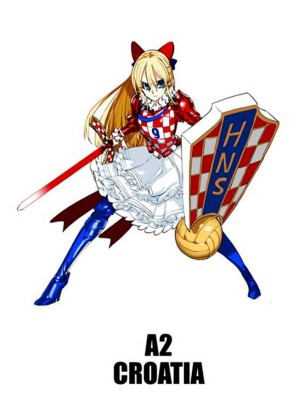 Los 32 equipos del Mundial como chicas animé&nbsp;&nbsp;&nbsp;