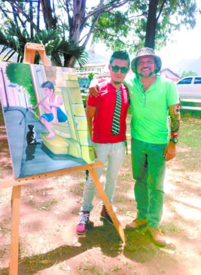 Exposiciones callejeras de nuevos pintores