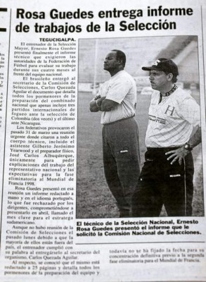 'Seré un hincha de Honduras” en Brasil 2014