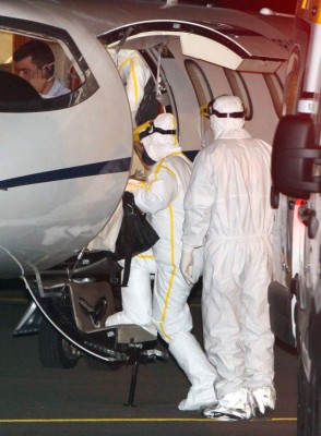Suman tres los hospitalizados en España por epidemia de ébola