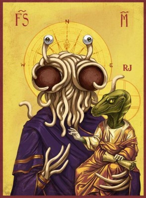 ¿Qué es el pastafarismo o la religión del Monstruo del Espagueti Volador?