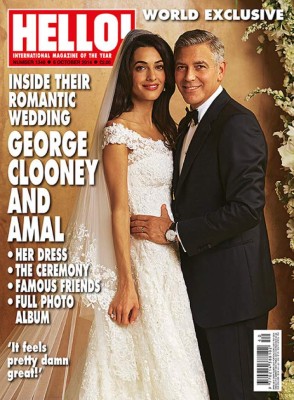 Primeras fotos de George Clooney y Amal Alamuddin