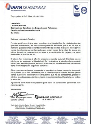 Intervienen Hospital del Sur tras denuncias de mal manejo del oxígeno