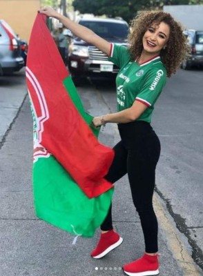 FOTOS: Así es la presentadora hondureña que flechó al portero de Marathón, Denovan Torres